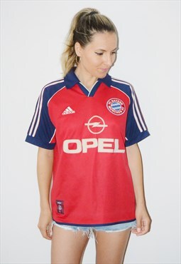 90s ADIDAS Bayern Munich Vintage Jersey / T-shirt