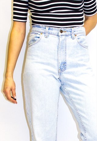 VINTAGE 80'S LEVI'S SUPER HIGH WAIST MOM JEANS