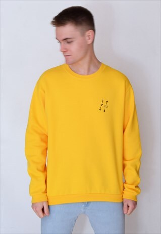 YELLOW ARROWS SWEATSHIRT