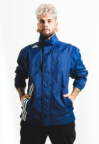 VINTAGE 80S ADIDAS WINDBREAKER JACKET / S2605