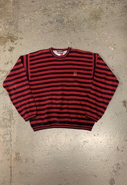 Vintage Tommy Hilfiger Knitted Jumper Patterned Sweater