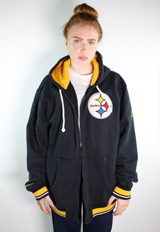 VINTAGE NFL STEELERS TRACK JACKET