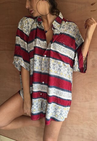 OVERSIZED RETRO 90S 80S VINTAGE UNISEX FESTIVAL SHIRT