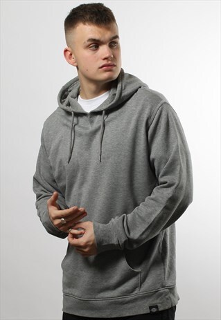 VINTAGE DICKIES GREY PLAIN HOODIE