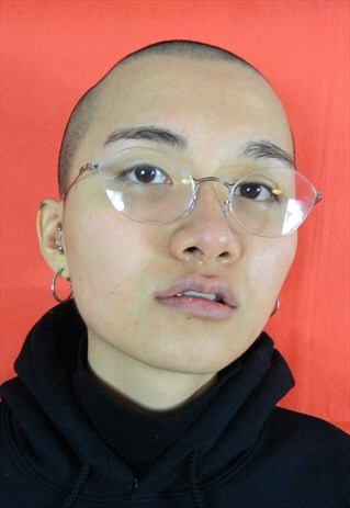 CLEAR CAT EYE UNISEX MARGIELA GLASSES