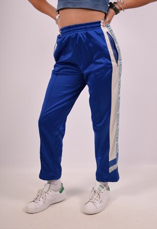 ASICS TRACKSUIT TROUSERS BLUE