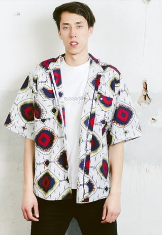 VINTAGE 90S PATTERNED SHIRT