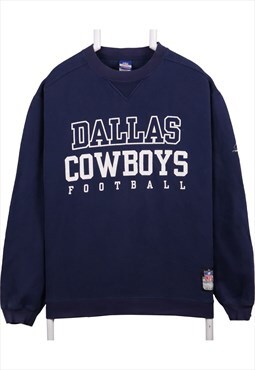 Reebok 90's Dallas Cowboys NFL Crewneck Sweatshirt Medium Na