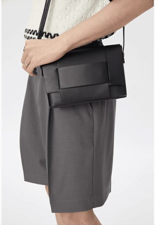 MEN'S WOVEN LEATHER SHOULDER BAG SS2023 VOL.4