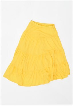 Vintage 90's Benetton Skirt Yellow