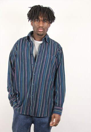 VINTAGE CORD STRIPED SHIRT