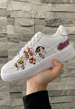 CUSTOM AIRFORCE 1 - POWERPUFF GIRLS