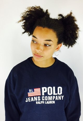 RALPH LAUREN EMBROIDERED SWEATSHIRT
