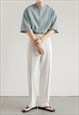 MEN'S SOLID COLOR SHORT-SLEEVED T-SHIRT