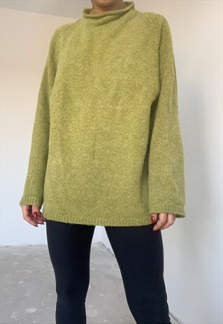 VINTAGE OVERSIZED LOW TURTLENECK JUMPER