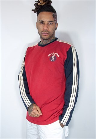 ADIDAS EMBROIDED LIGHT SWEATSHIRT