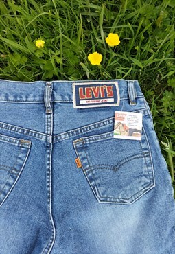 Vintage 90's High Rise Kick Flare Levi Jeans