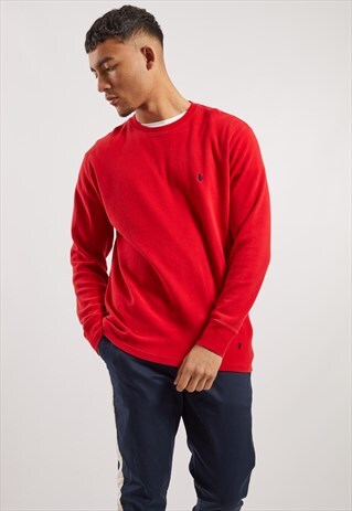 VINTAGE RALPH LAUREN LONG SLEEVED WAFFLE TOP