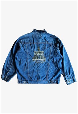 Vintage Vegas Blues Four Queens Las Vegas Casino Jacket