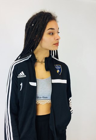 VINTAGE ADIDAS CLASSIC 3 STRIPE TRACK JACKET