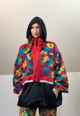 GERMANY 90S HUMMEL FRESH WINDBREAKER FOOTBALL JACKET VINTAGE