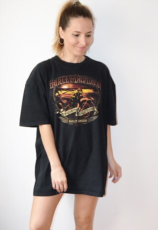 90S HARLEY-DAVIDSON VINTAGE T-SHIRT/TOP
