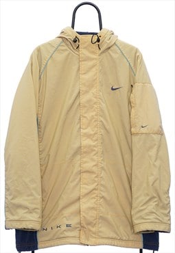 Vintage Nike 90s Yellow Coat Mens