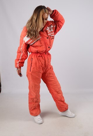 VINTAGE NORDICA FULL SKI SUIT SNOW SPORTS UK 10 S (DA5S)