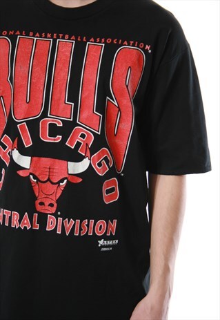90S VINTAGE ARTEX NBA CHICAGO BULLS OLDSCHOOL T-SHIRT 13612