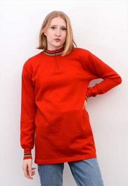 80's Sport Wool Sweatshirt Pullover Jumper Sweater VTG