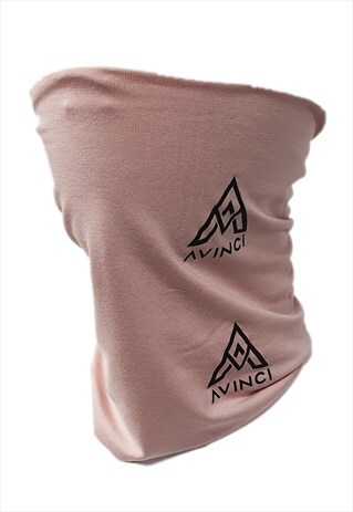 UNISEX REUSABLE & WASHABLE BLUSH VISCOSE FASHION FACE SNOOD