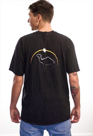 VINTAGE CAMEL CIGARETTE LOGO T-SHIRT 90S XL 8.5