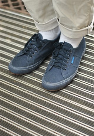 VINTAGE SUPERGA PLIMBSOLES UK 10