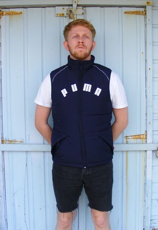 VINTAGE PUMA GILET JACKET