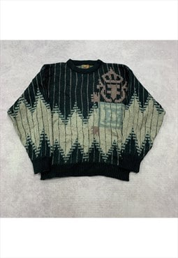 Vintage Knitted Jumper Women's M