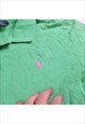 VINTAGE 90'S POLO RALPH LAUREN POLO SHIRT PLAIN SPELLOUT