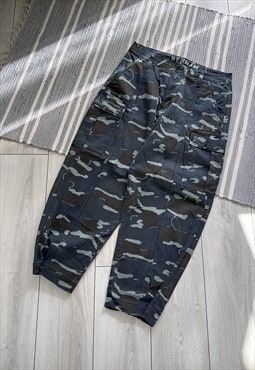 Denham Cargo Camo Pants Trousers