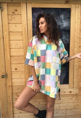 OVERSIZED RETRO 90S 80S VINTAGE UNISEX FESTIVAL SHIRT