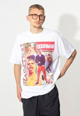 Slowthai Unisex Tee Printed T-Shirt in White