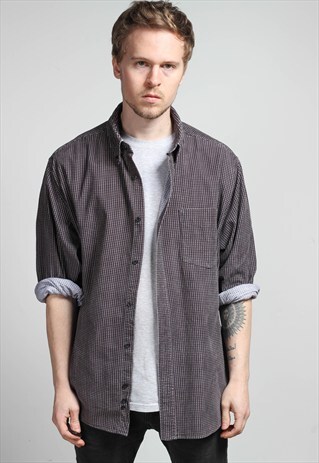 VINTAGE OVERSIZED CORDUROY SHIRT