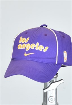 Vintage 1990's Nike Los Angeles Lakers Cap Purple
