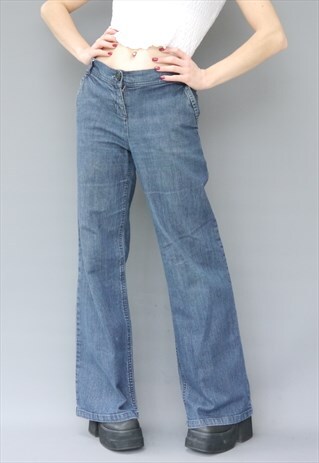 Vintage 90s Y2K baggy wide leg skater jeans | EMZ GEMZ | ASOS Marketplace