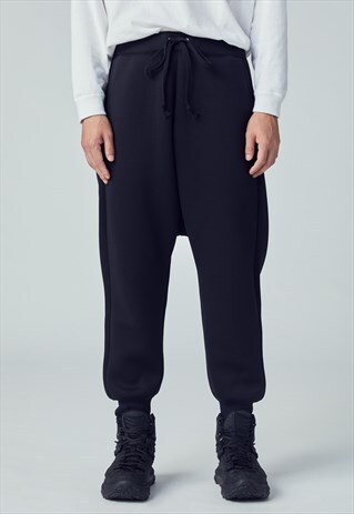 DROP CROTCH JOGGER PANTS