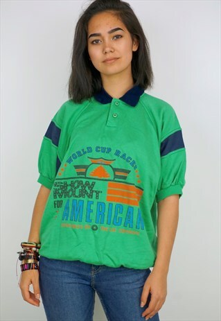 VINTAGE 90'S LEE SHORT SLEEVE SWEATSHIRT