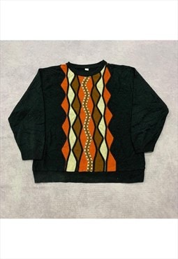 Vintage Knitted Jumper Men's L