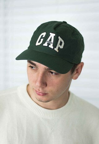 VINTAGE GAP BASEBALL CAP HAT LOGO 90S X 2.4