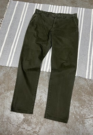 Loro Piana Green Chino Pants Trousers