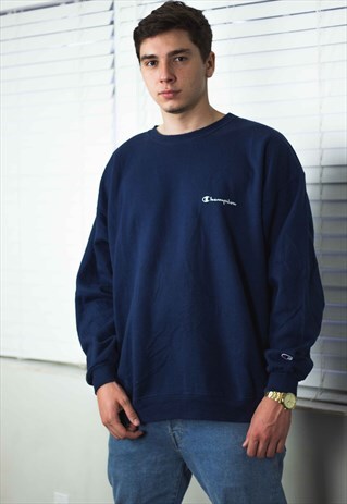 VINTAGE CHAMPION SWEATSHIRT LOGO 90S XL 16.7