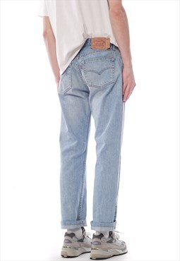 Vintage LEVIS 501 Jeans Denim Pants 90s Acid Wash Blue
