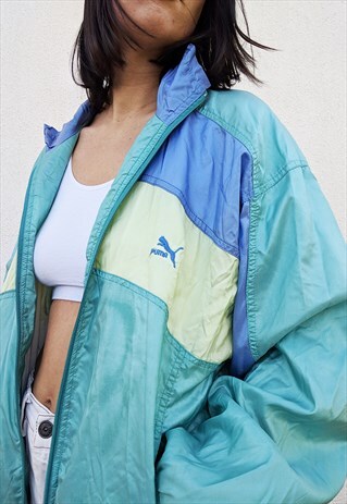 VINTAGE PUMA ZIP UP TRACK JACKET